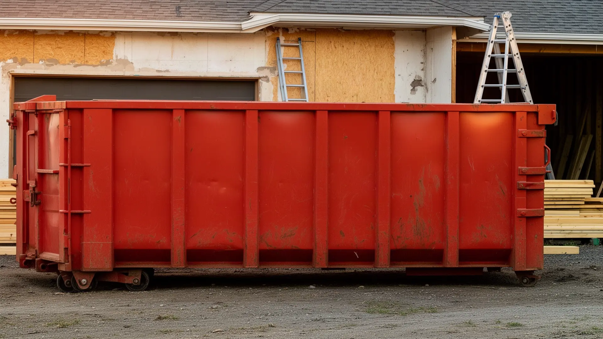 Roll-off dumpster from Big Jay's Dumpster Rental in Sheridan, WY